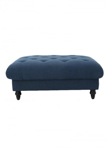 Avoca Cocktail Ottoman Dark Blue 50x100x100centimeter