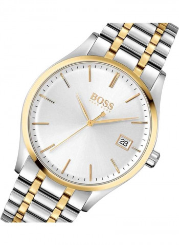 Men's Commissioner Stainless Steel Analog Watch 1513835