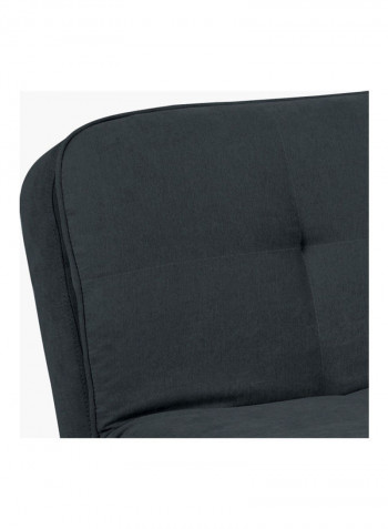 Orvieto Sofa Bed Black 195 x 95cm