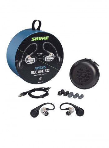 True Wireless Sound Isolating Earphones Clear