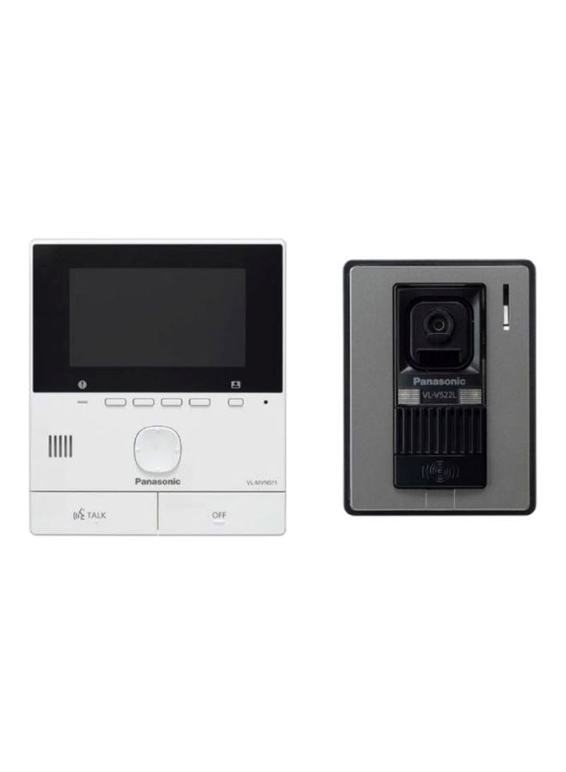 Video Intercom System With Smartphone connect - VLSVN511 White/Black 5inch
