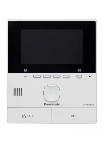 Video Intercom System With Smartphone connect - VLSVN511 White/Black 5inch