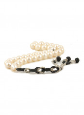Pearl Prayer Beads With Sterling Silver Components