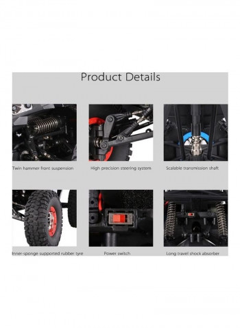 4WD RC Crawler Car 24.5 x 20cm