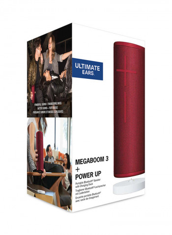 Megaboom 3 Wireless Bluetooth Speaker Sunset Red