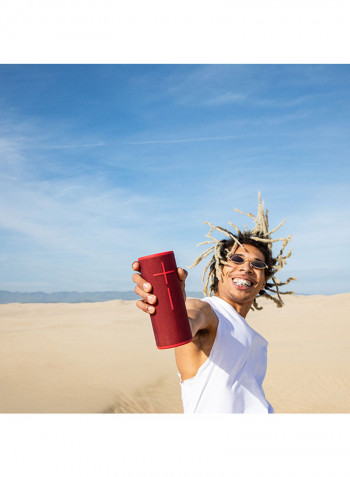 Megaboom 3 Wireless Bluetooth Speaker Sunset Red