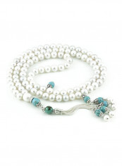 Pearl Prayer Beads (99 Beads) with Sterling Silver components