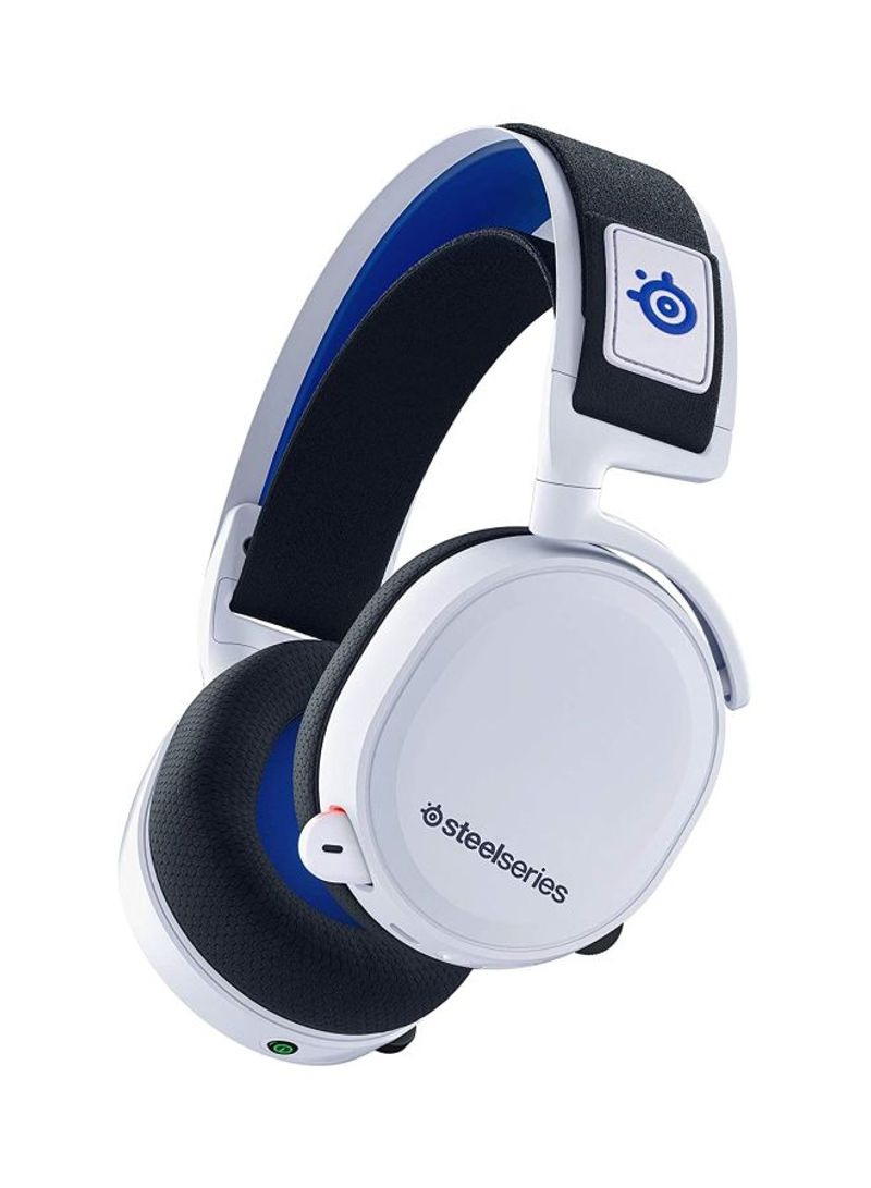Arctis 7P Wireless Headset White/Black/Blue
