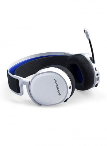 Arctis 7P Wireless Headset White/Black/Blue