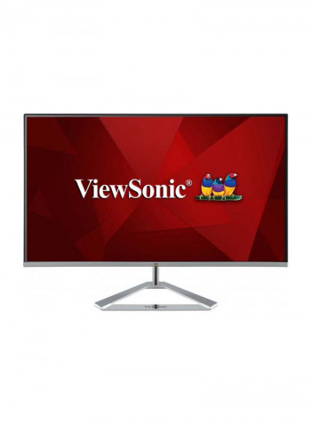 IPS Monitor With Frameless Bezel Silver/Black