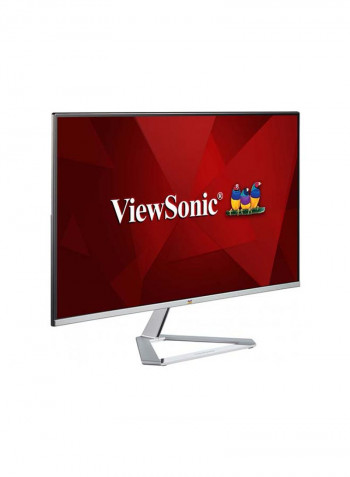 IPS Monitor With Frameless Bezel Silver/Black