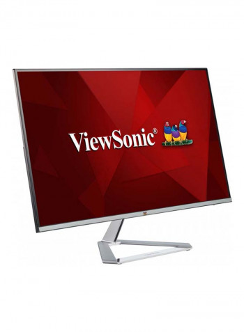 IPS Monitor With Frameless Bezel Silver/Black