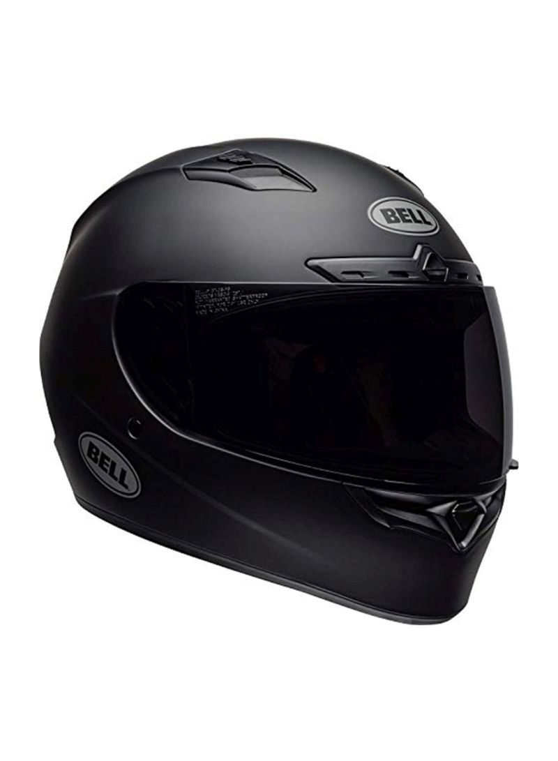 Qualifier DLX Blackout Motorcycle Open Face Helmet