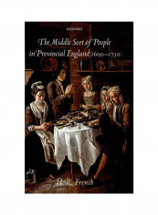 The Middle Sort Of People In Provincial England 1600-1750 Hardcover