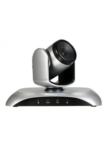 Full HD Video Conference Camera With Accessories 25x16x16centimeter Silver/Black