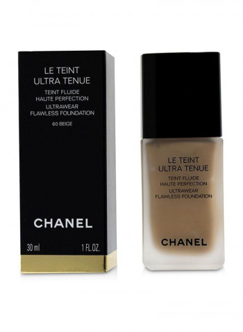 Le Teint Ultra Tenue Flawless Foundation 60 Beige