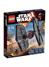 ألعاب بناء بنمط المقاتلة تاي من قوات فريست أوردر الخاصة من فيلم Star Wars طراز 75101