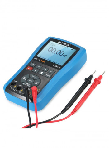 2-in-1 Multi-Functional Handheld Digital Storage Oscilloscope Blue/Black 21centimeter