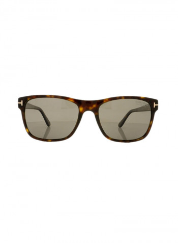 Polarized Square Sunglasses - Lens Size: 57 mm