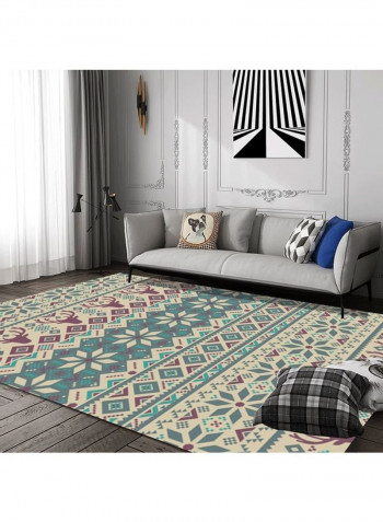 Rectangular Carpet Creative Pattern Washable Soft Home Rug multicolour 120*160(W*L)cmcm