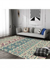 Rectangular Carpet Creative Pattern Washable Soft Home Rug multicolour 80*180 (W*L)cmcm reviews Rectangular Carpet Creative Pattern Washable Soft Home Rug multicolour 80*180 (W*L)cmcm