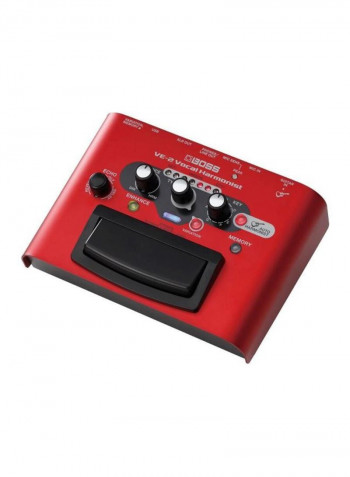 Portable Vocal Processor VE-2 Red/Black