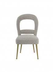 Alex Dining Chair Grey/Gold 52x62x97cm