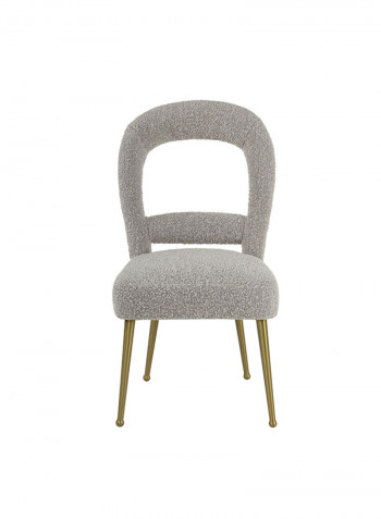 Alex Dining Chair Grey/Gold 52x62x97cm