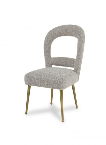 Alex Dining Chair Grey/Gold 52x62x97cm