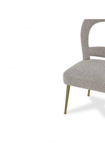 Alex Dining Chair Grey/Gold 52x62x97cm