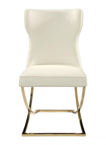 Orbit Chair White/Gold