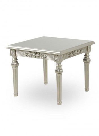 Ramazan End Table Gold 75 x 75 x 61cm