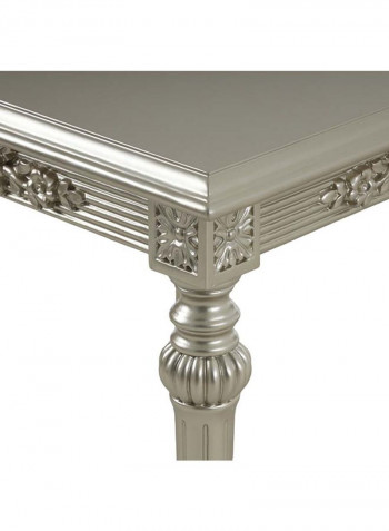 Ramazan End Table Gold 75 x 75 x 61cm