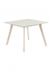 New Kris 4-Seater Dining Set Grey 100 x 100 x 75cm