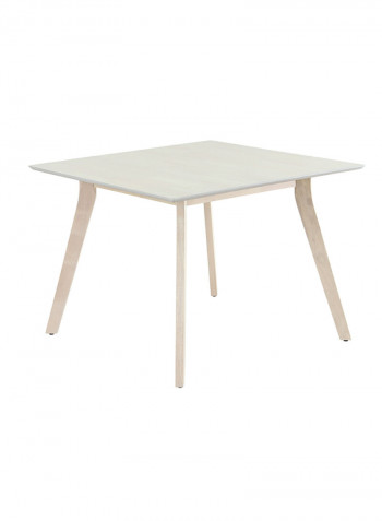 New Kris 4-Seater Dining Set Grey 100 x 100 x 75cm