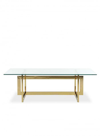 Dazzling Coffee Table Gold 130 x 73 x 43cm