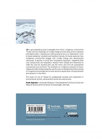 Rethinking Greenland And The Arctic In The Era Of Climate Change Hardcover