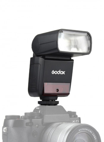 V350F 2.4G Wireless Speedlite Master Slave Camera Flash Light Black