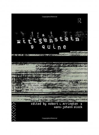 Wittgenstein and Quine Hardcover
