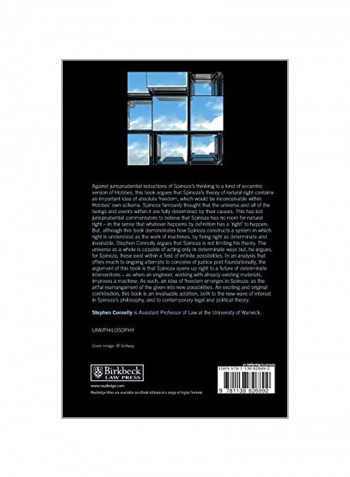 Spinoza, Right And Absolute Freedom Hardcover