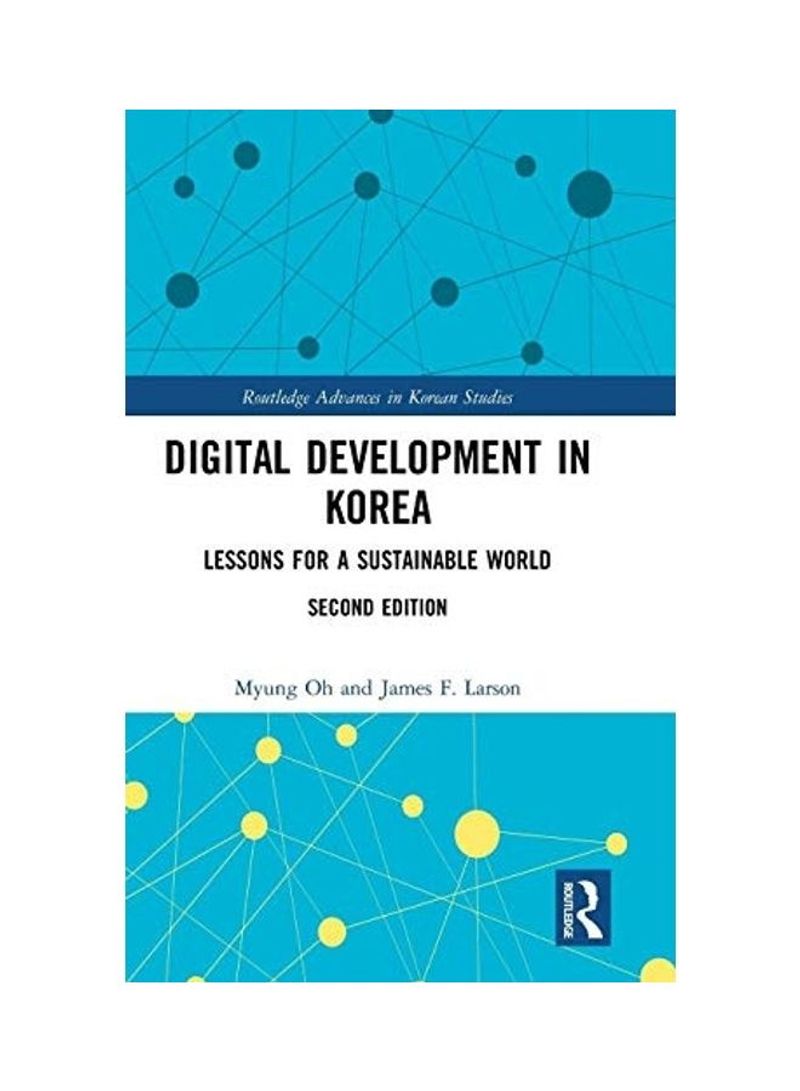 Digital Development In Korea Hardcover English by Myung Oh