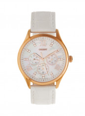 Women's Multi Function Analog Leather Strap Watch