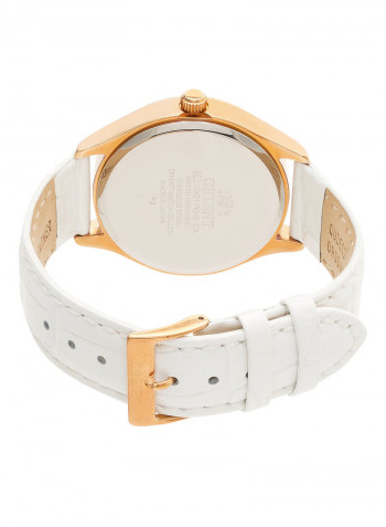 Women's Multi Function Analog Leather Strap Watch