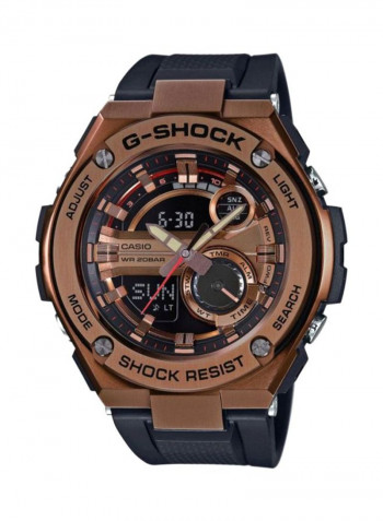 Men's Water Resistant Analog/Digital Watch GST-210B-4ADR