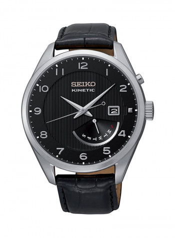 Men's Water Resistant Leather Analog Watch SRN051P1