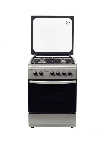 4-Burner Stainless Steel Cooking Gas Stove SGC 5470MSFS Silver/Black