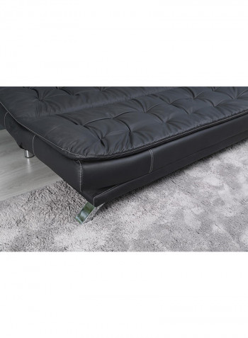 3-Seater Sunrise Sofa Bed Black