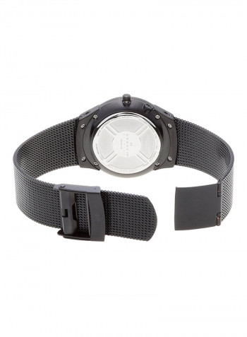 Men's Water Resistant Ion-Plated Steel  Analog Watch 983XLBB