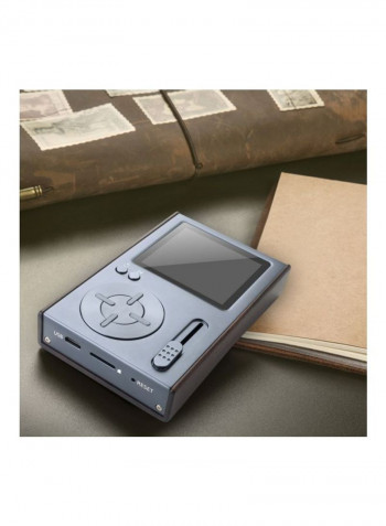 Portable Music And Audio Player With TF Card Slot JZ4760 Grey/Silver