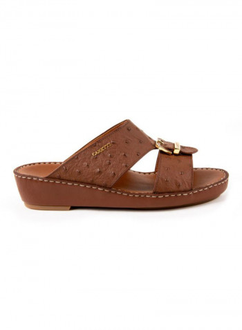 صندل فلوريدا بتصميم عربي Brown